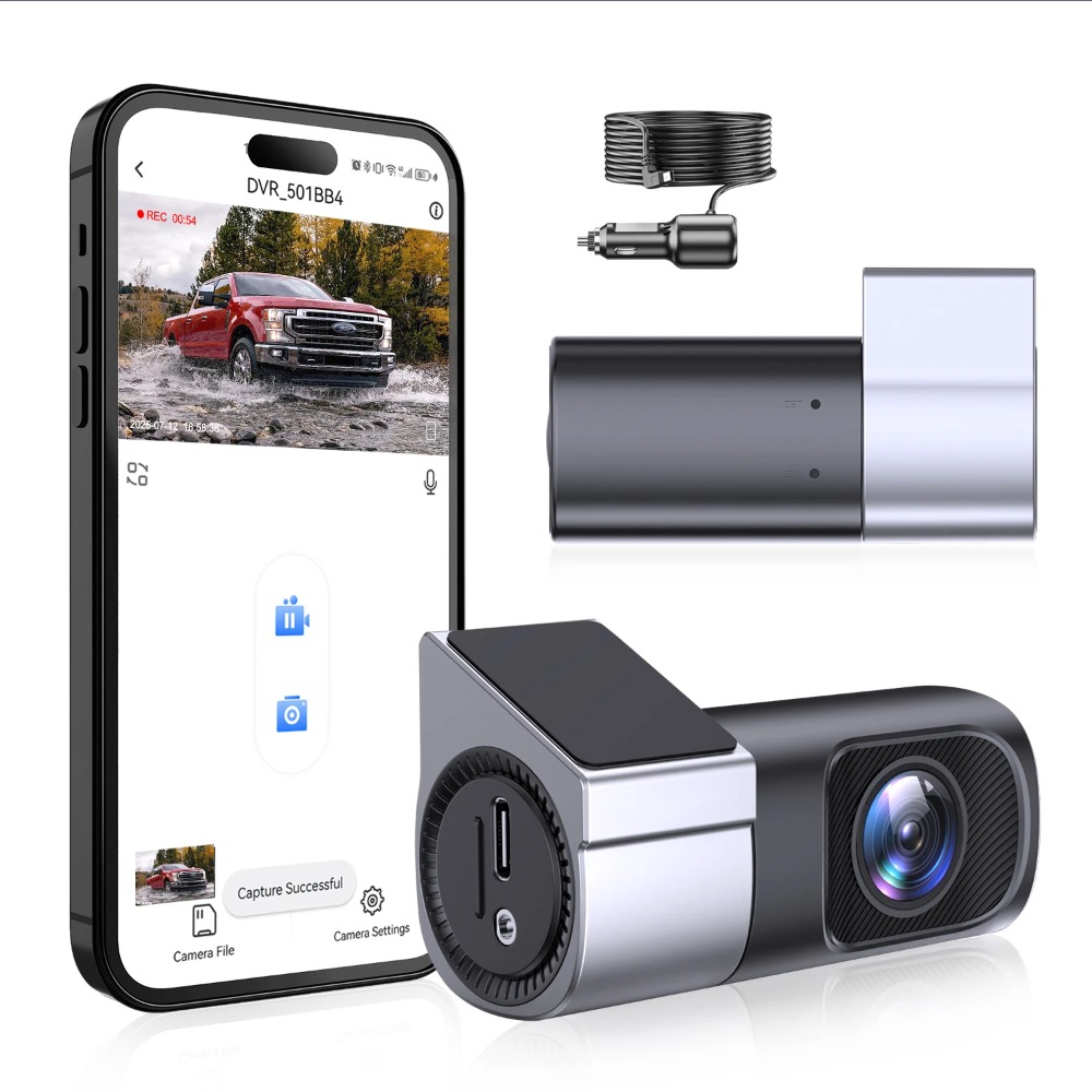 Panoramic Dash Cam 360 - 1080P 울트라 HD 미니 대시캠 카메라