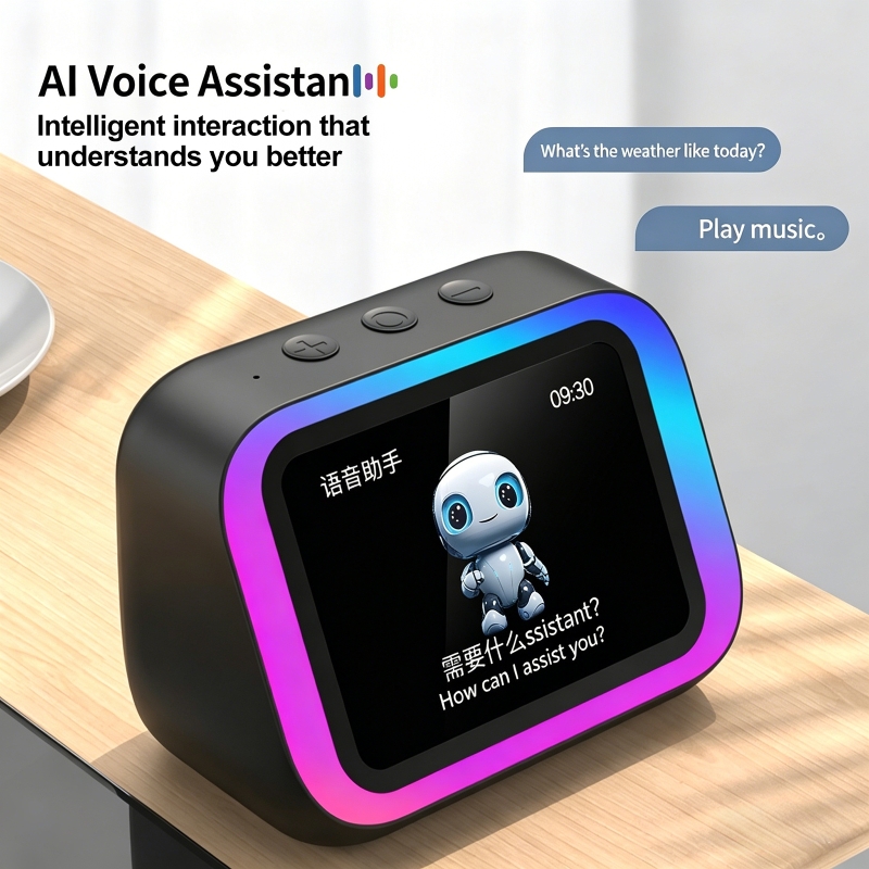 AI 음성 어시스턴트 블루투스 스피커 RGB 컬러 조명 - Portable Translator Device 리뷰 및 가격