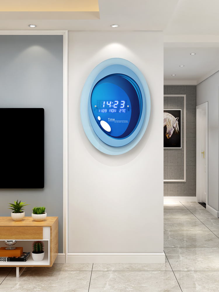 영구 달력 2022 새로운 전자 시계 벽걸이 거실 벽시 - Electronics Home Gadgets 리뷰 및 가격