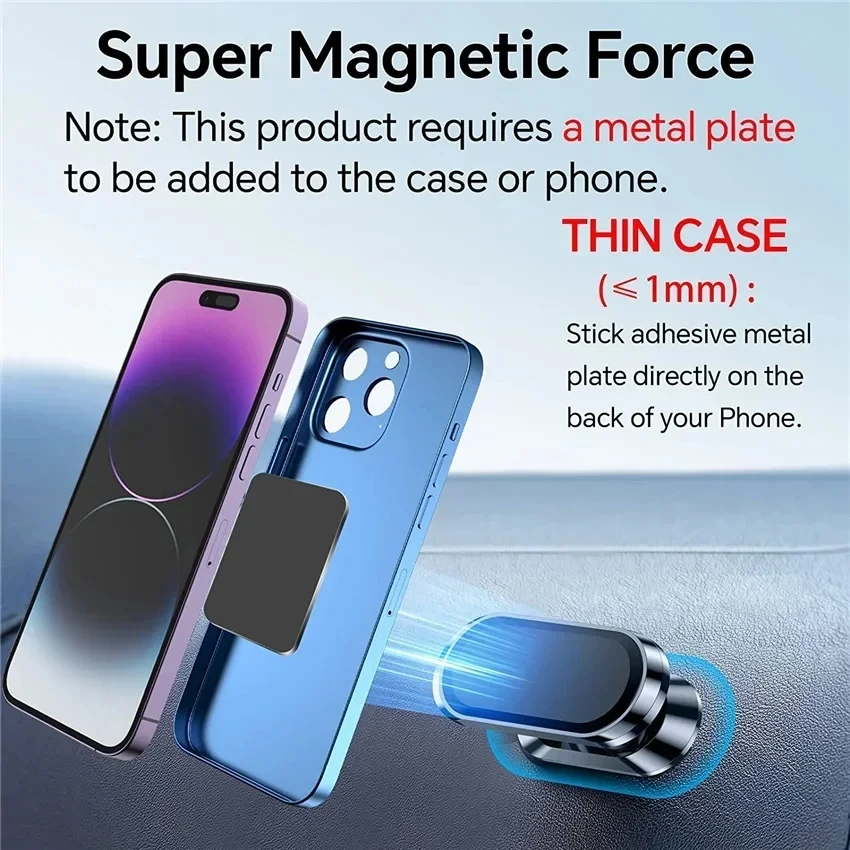 360 °   자석식 차량용 핸드폰 거치대 마그네틱 스 - Useful Electronic Gadgets 리뷰 및 가격