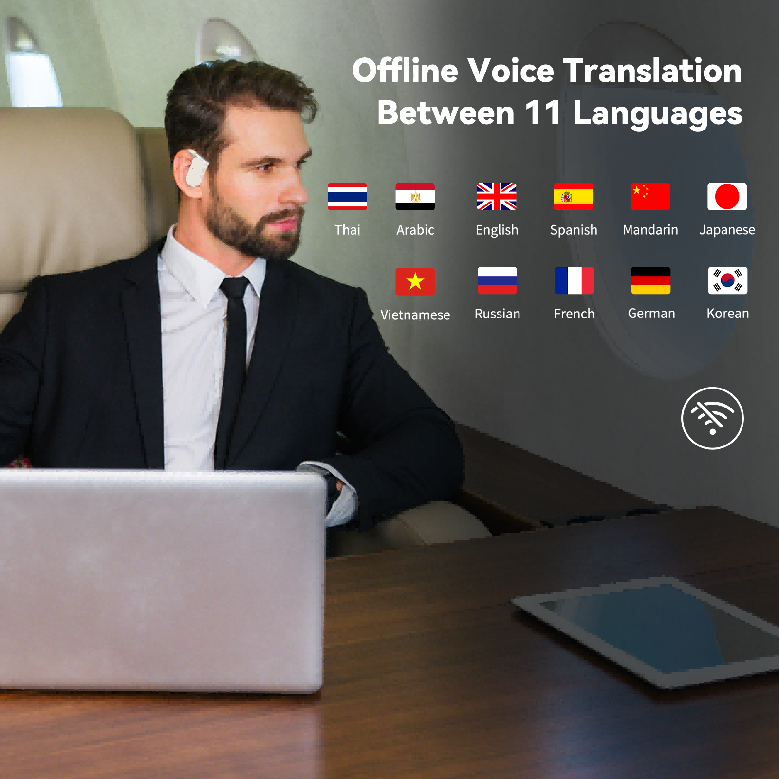 Wooask M9 번역기 이어버드, 양방향 실시간 음성 - Portable Translator Device 리뷰 및 가격