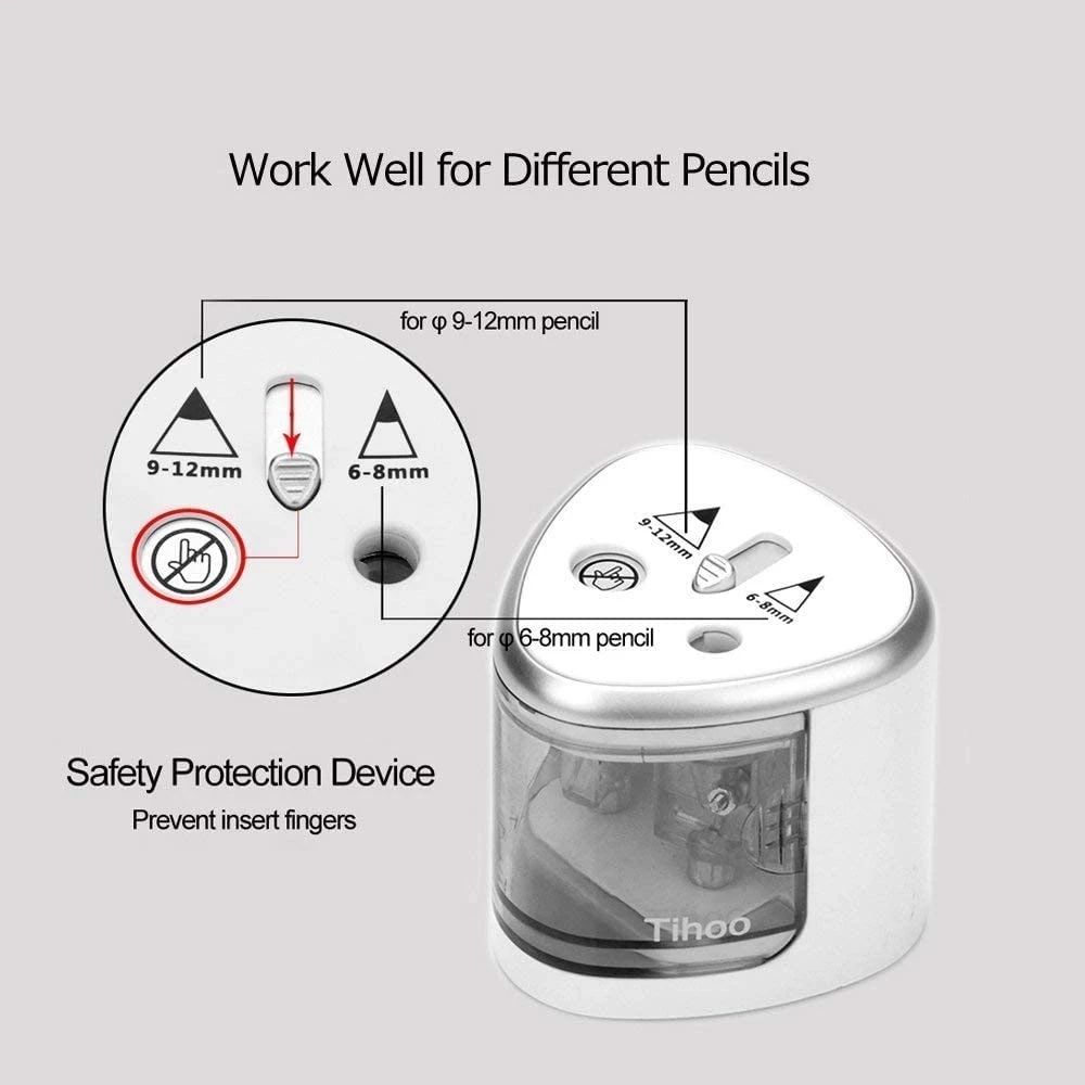 Tenwin 전기 자동 연필깎이, 스위치 연필깎이, 가 - Electronics Home Gadgets 리뷰 및 가격