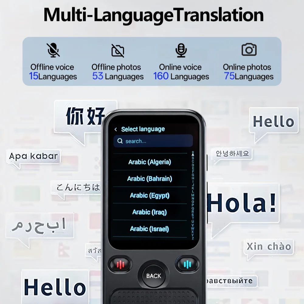 MSAI T20 휴대용 번역기 15개 오프라인 언어 9 - Portable Translator Device 리뷰 및 가격