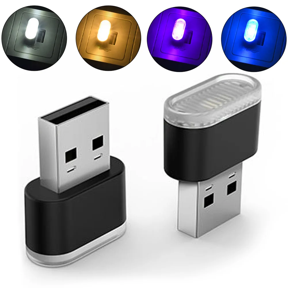 USB 자동차 컬러풀 라이트 자동차 액세서리 자동차 라 - Electronics Gadgets And Accessories 리뷰 및 가격