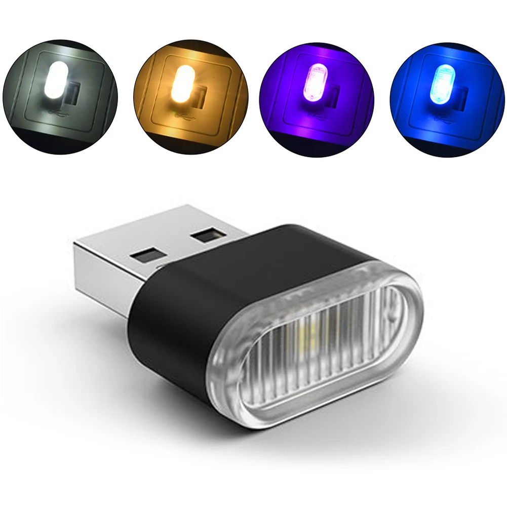 USB 자동차 컬러풀 라이트 자동차 액세서리 자동차 라 - Electronics Gadgets And Accessories 리뷰 및 가격