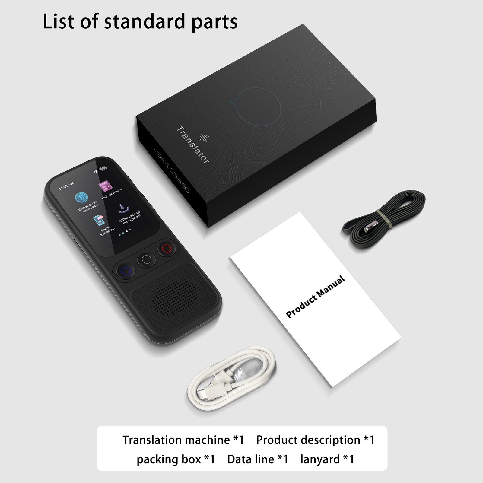 S80 언어 AI 번역기 장치 138개 언어 음성 번역 - Portable Translator Device 리뷰 및 가격