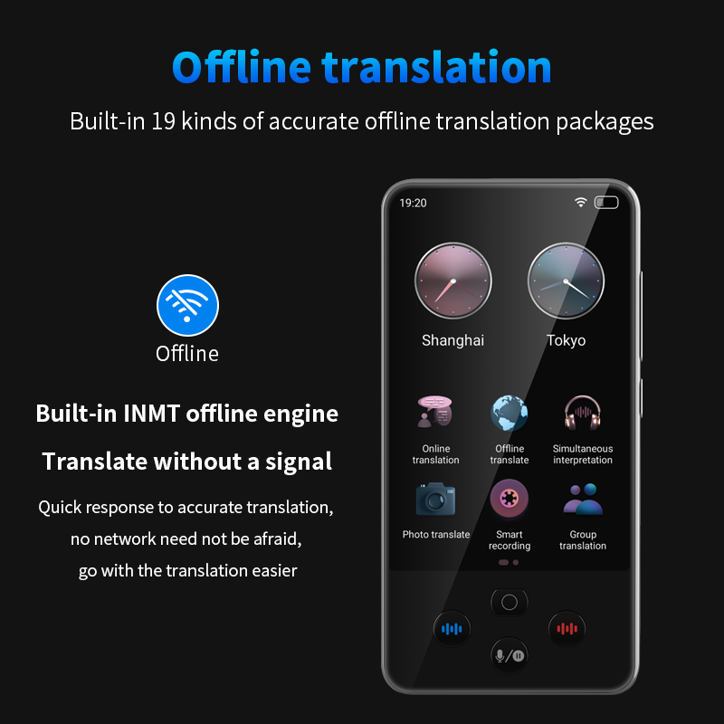 S85 Pro 4인치 터치스크린 언어 번역기, 138개 - Portable Translator Device 리뷰 및 가격
