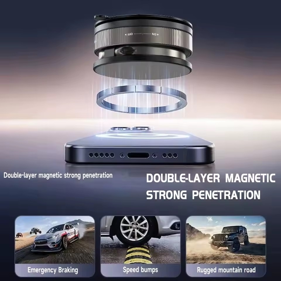 2026 신형 차량용 진공 자석식 휴대폰 거치대 - M - Useful Electronic Gadgets 리뷰 및 가격