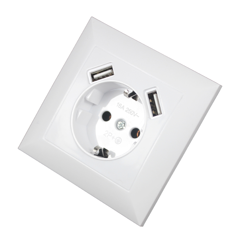 새로운 벽걸이형 전자 소켓 5V2A EU 표준 전원 콘 - Electronics Home Gadgets 리뷰 및 가격