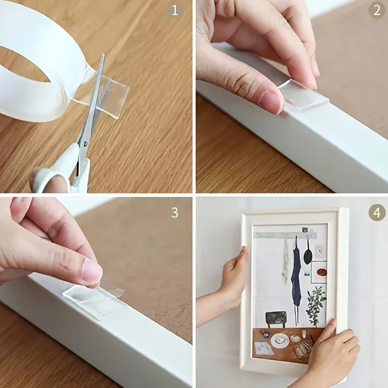 이중 접촉 나노 테이프, 강력한 초강력 양면 접착제,  - Kitchen Electronics Gadgets 리뷰 및 가격