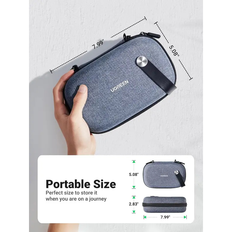 오리지널 유그린 여행용 액세서리 가방 휴대용 케이블 정 - Electronics Gadgets And Accessories 리뷰 및 가격