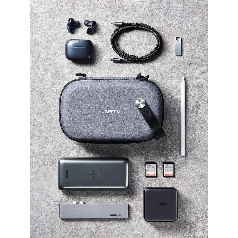 오리지널 유그린 여행용 액세서리 가방 휴대용 케이블 정 - Electronics Gadgets And Accessories 리뷰 및 가격