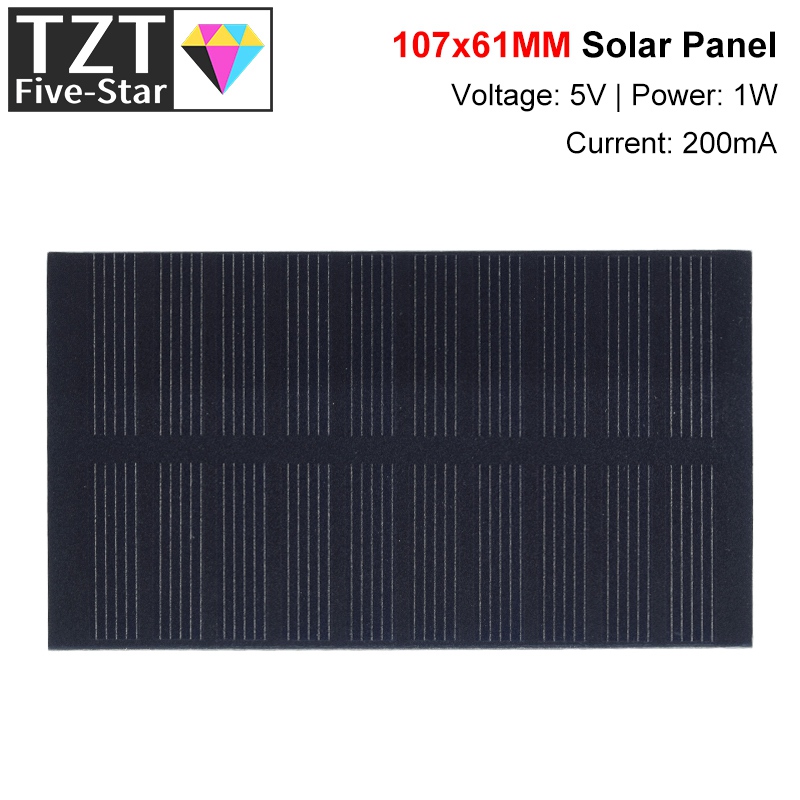 스마트 전자 태양 전지 패널 1W 5V, 전자 DIY  - Electronics Home Gadgets 리뷰 및 가격